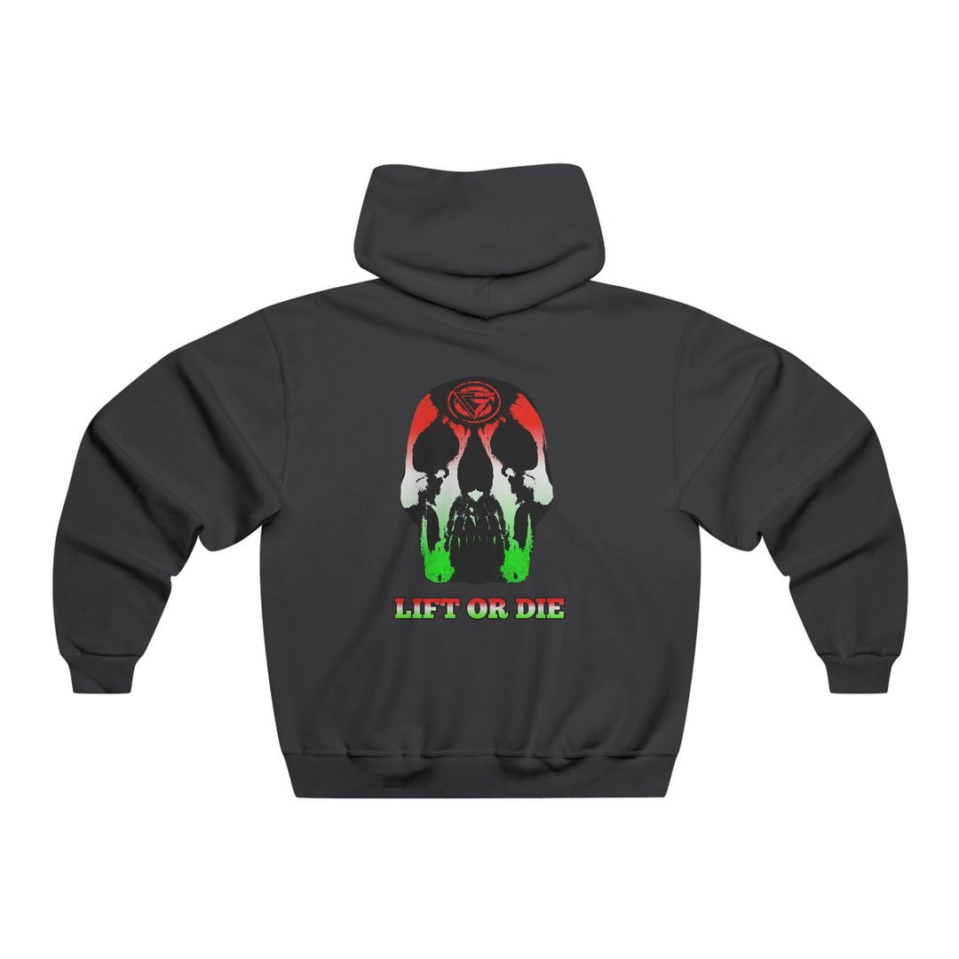 SKULLATOR- RED WHITE GREEN FADE/LIFT OR DIE