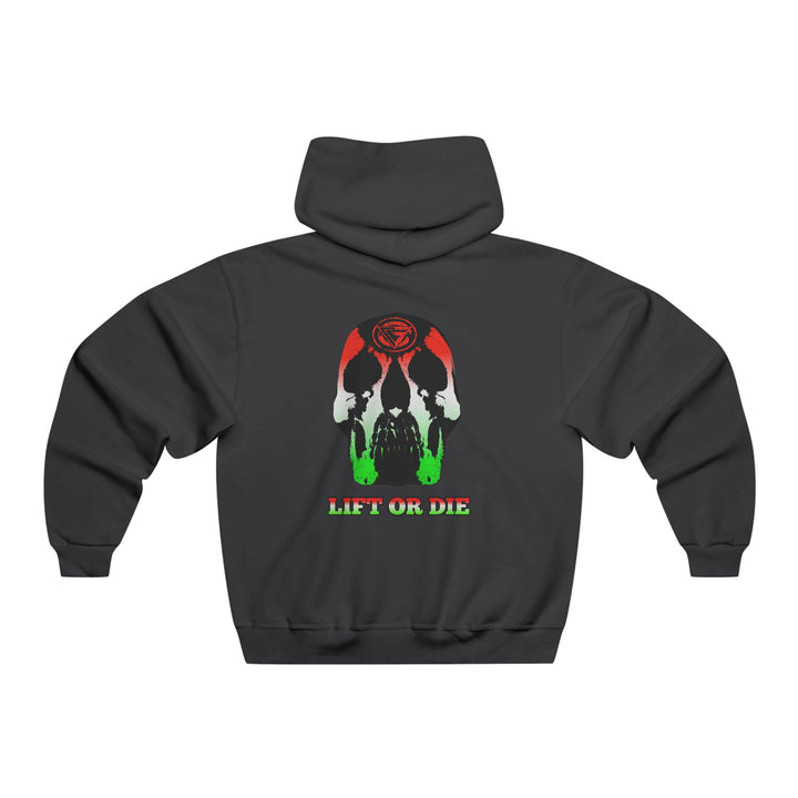 SKULLATOR- RED WHITE GREEN FADE/LIFT OR DIE