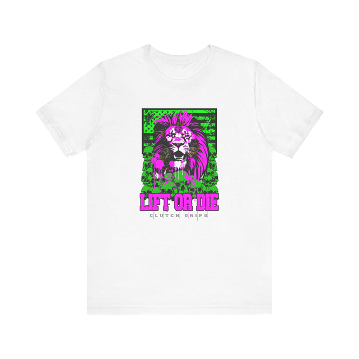 LION HEART PURPLEGREEN/LIFT OR DIE