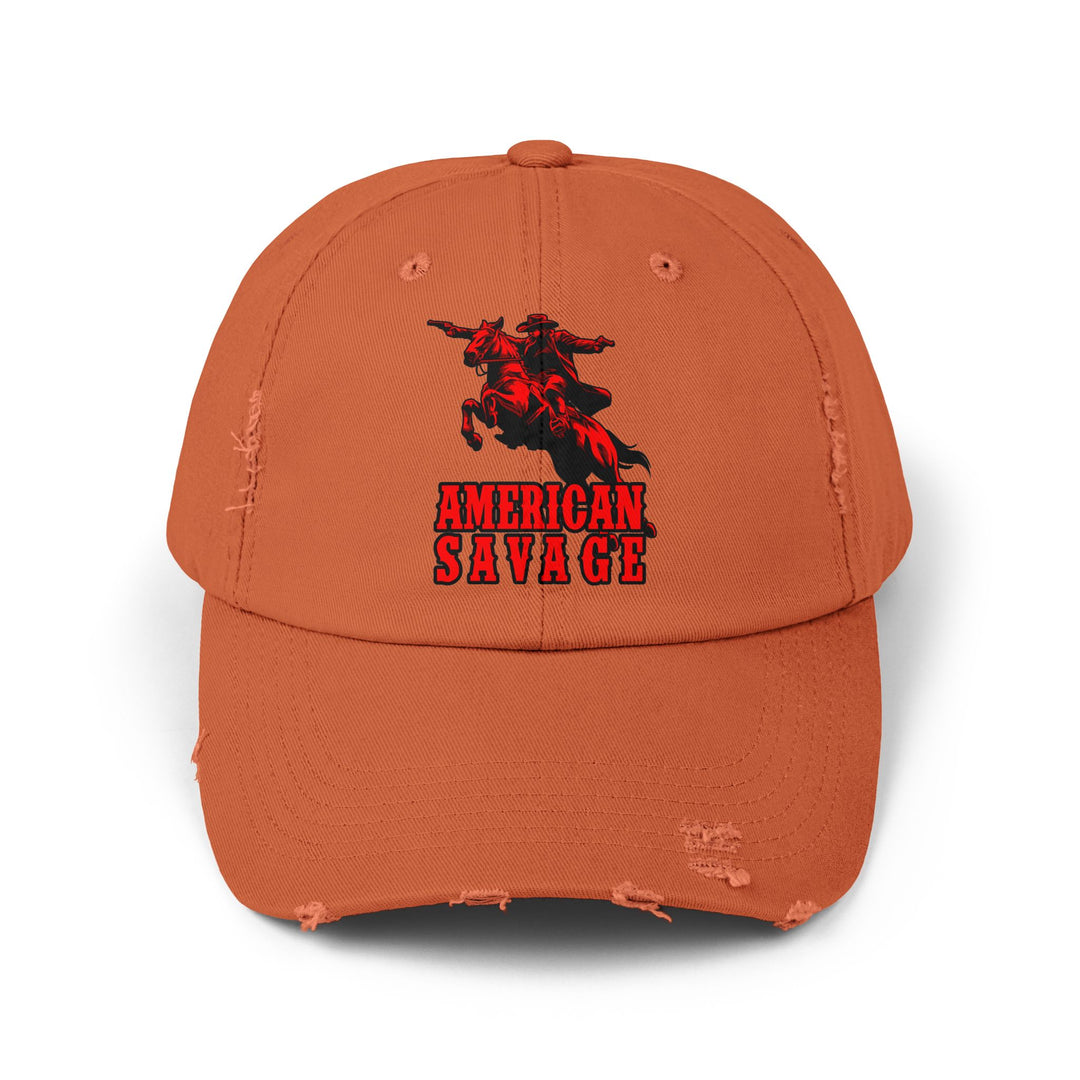 CG OUTLAW RED/AMERICAN SAVAGE CAP