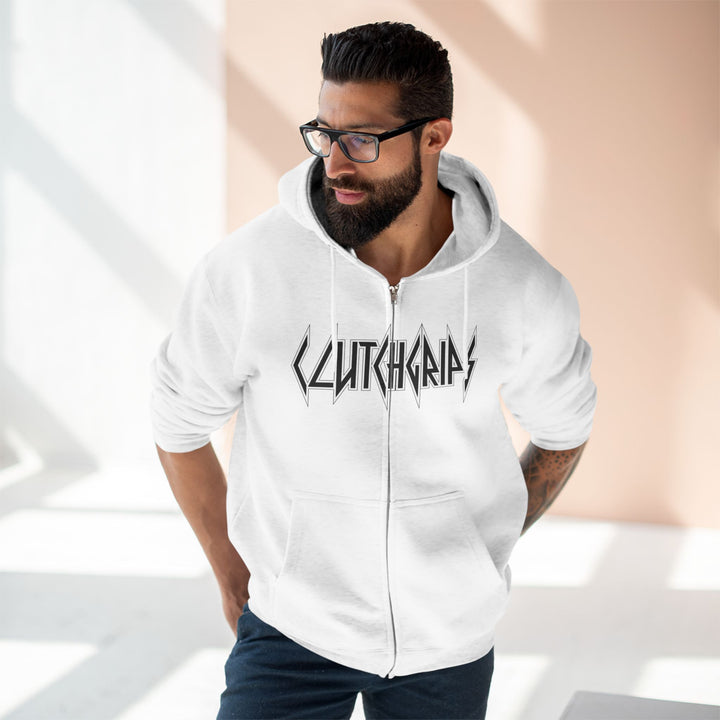 CG MAC DRAGON SNAP WHITE/LIFT OR DIE ZIP UP