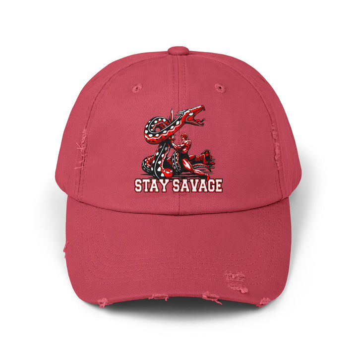 CG MASTER SLAYER RED BLK WHITE/STAY SAVAGE CAP