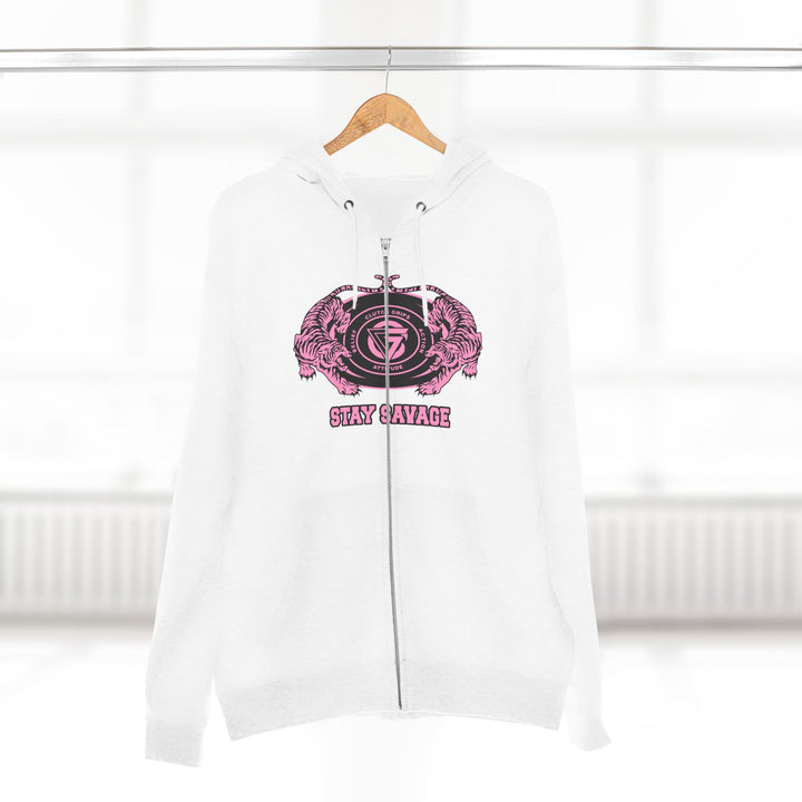 CG TIGER VS TIGER PINK/STAY SAVAGE ZIP UP
