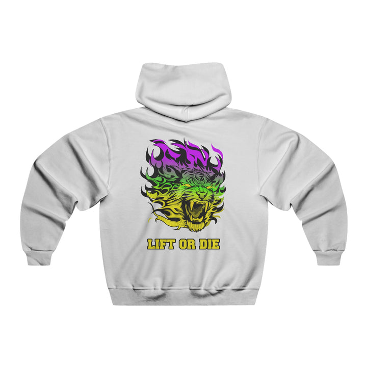 TIGER FLAME PURPLE GREEN YELLOW /LIFT OR DIE