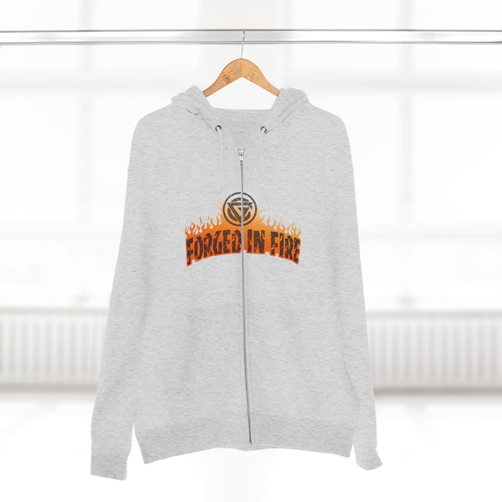 MAC VS SNAKE ORANGE WHITE FADE /LIFT OR DIE ZIP UP