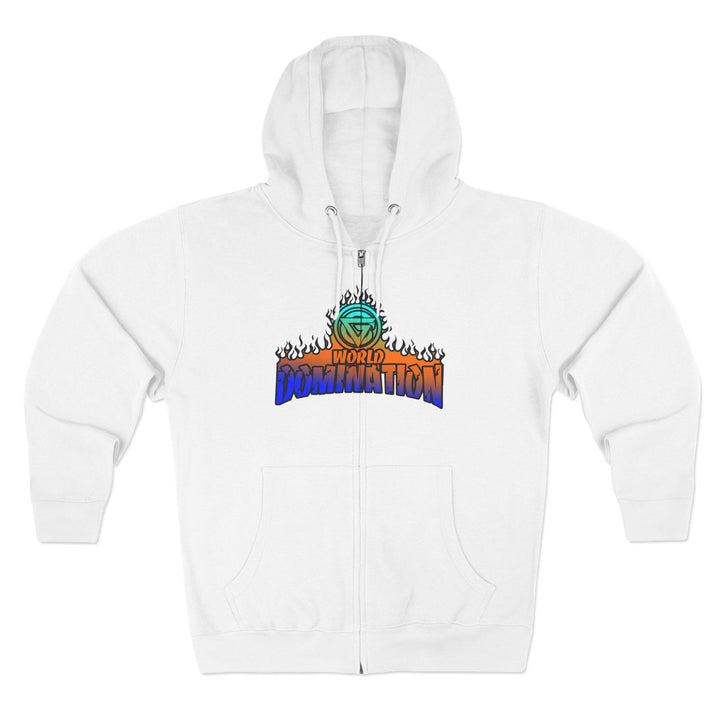 CG LIFT KICK BLUE ORANGE AQUA FADE/KILL OR BE KILLED ZIP UP