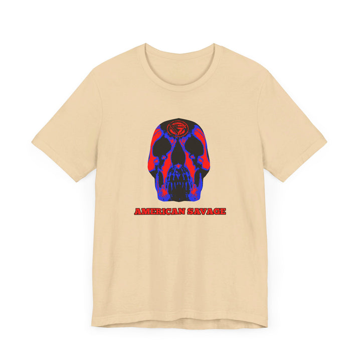 SKULLATOR RED BLUE /AMERICAN SAVAGE