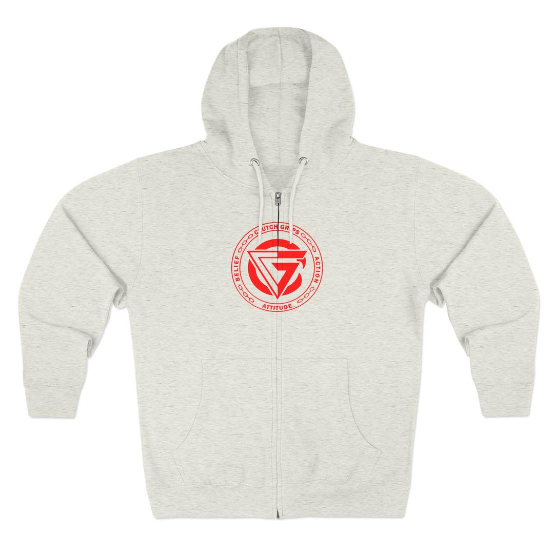 CG MAC JUMP RED /LIFT OR DIE ZIP UP