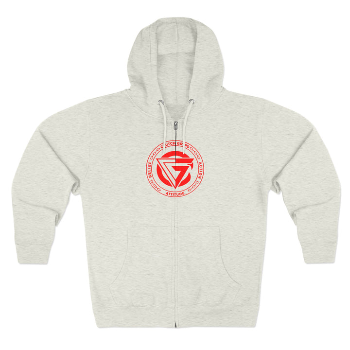 CG MAC JUMP RED /LIFT OR DIE ZIP UP