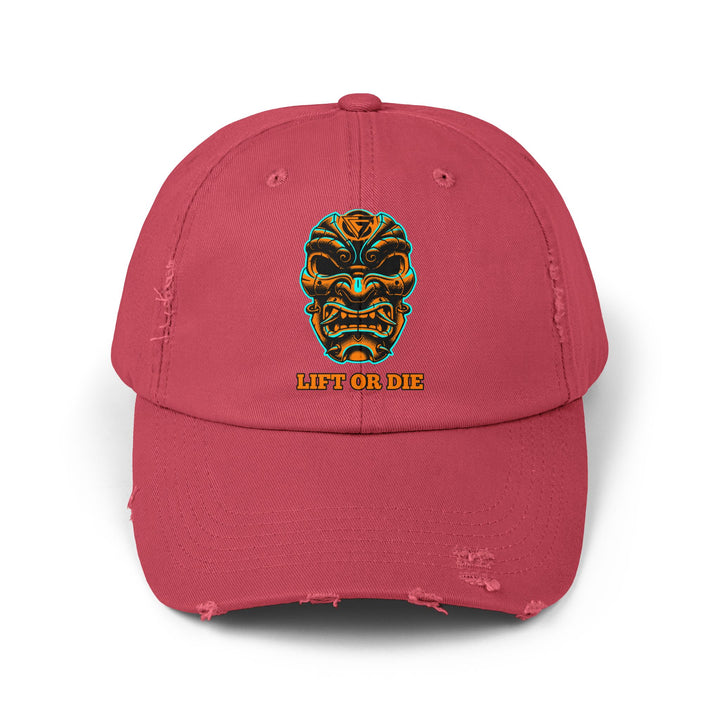 CG SAMURAI MASK AQUA ORANGE/LIFT OR DIE CAP