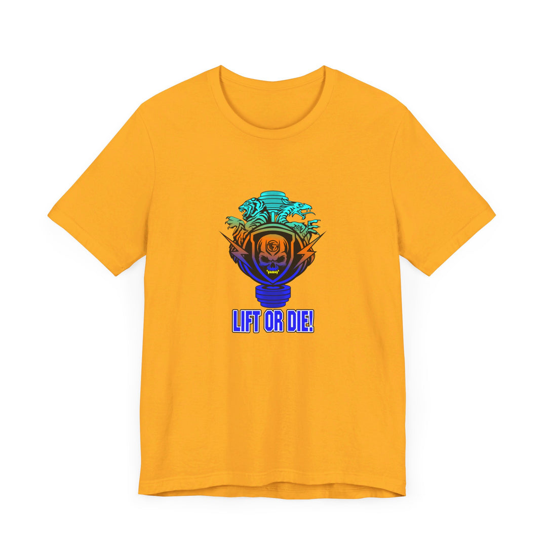 TIGER BELL VS DRAGON BLUE ORANGE AQUA/LIFT OR DIE