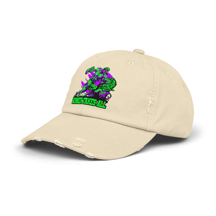 COLISEUM MAC VS LION PURPLE GREEN /WINNER TAKES ALL CAP
