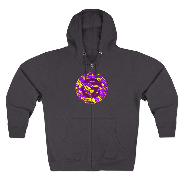 CG MAC JUMP PURPLE GOLD /STAY SAVAGE ZIP UP