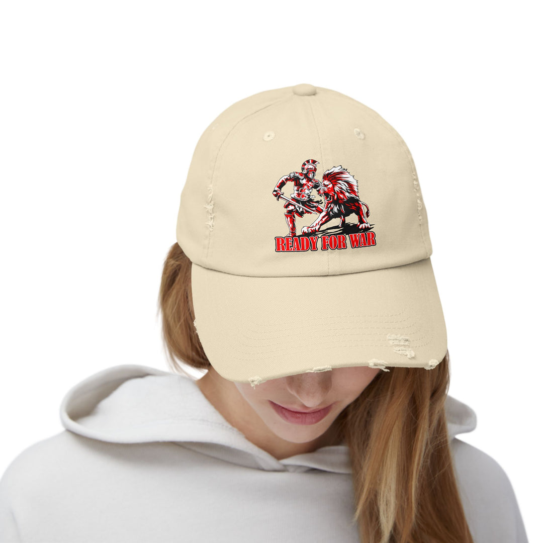 CG LION TAMER RED WHITE/READY FOR WAR CAP