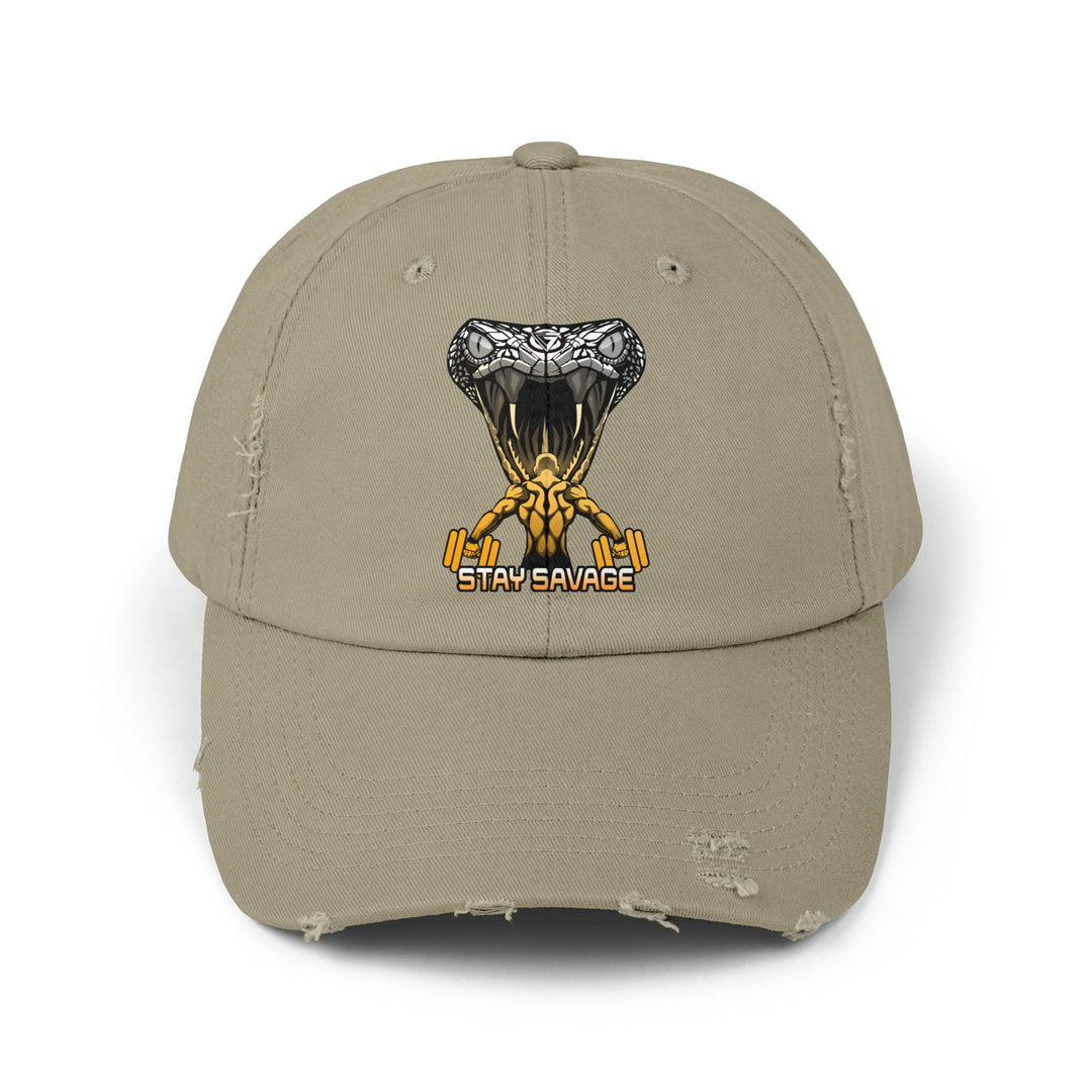 MAN VS VIPER ORANGE WHITE FADE /STAY SAVAGE CAP