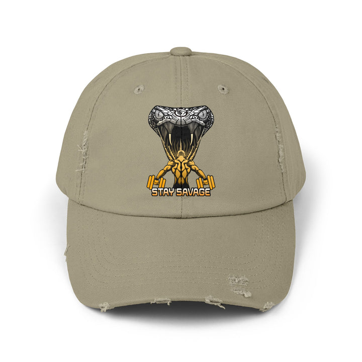 MAN VS VIPER ORANGE WHITE FADE /STAY SAVAGE CAP