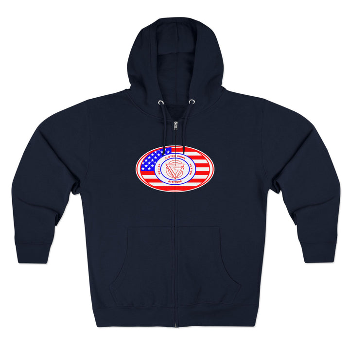 CG ANGRY DOG USA/LIFT OR DIE ZIP UP