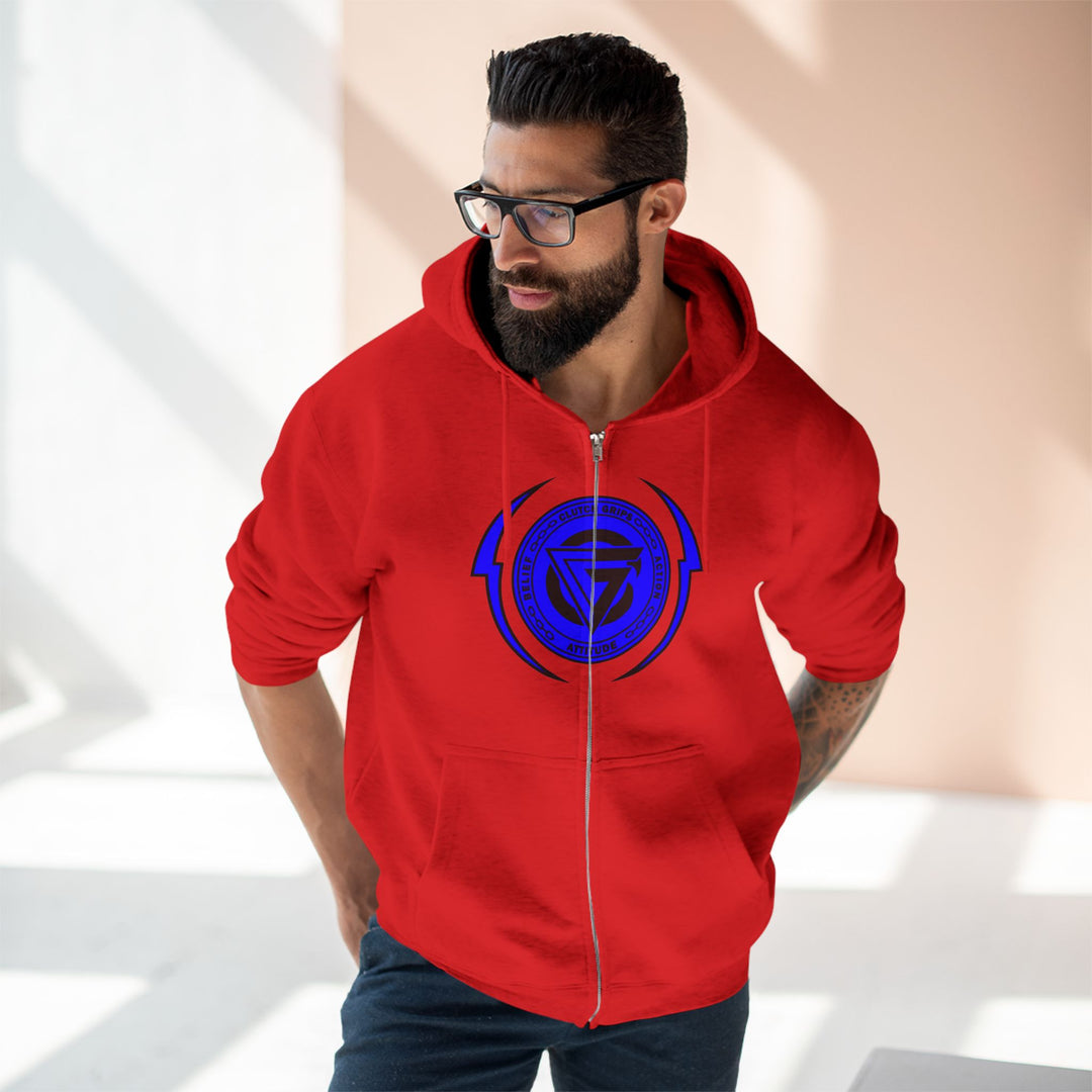 MAC WICK LIFT BLUE CG LIGHTNING /LIFT OR DIE ZIP UP