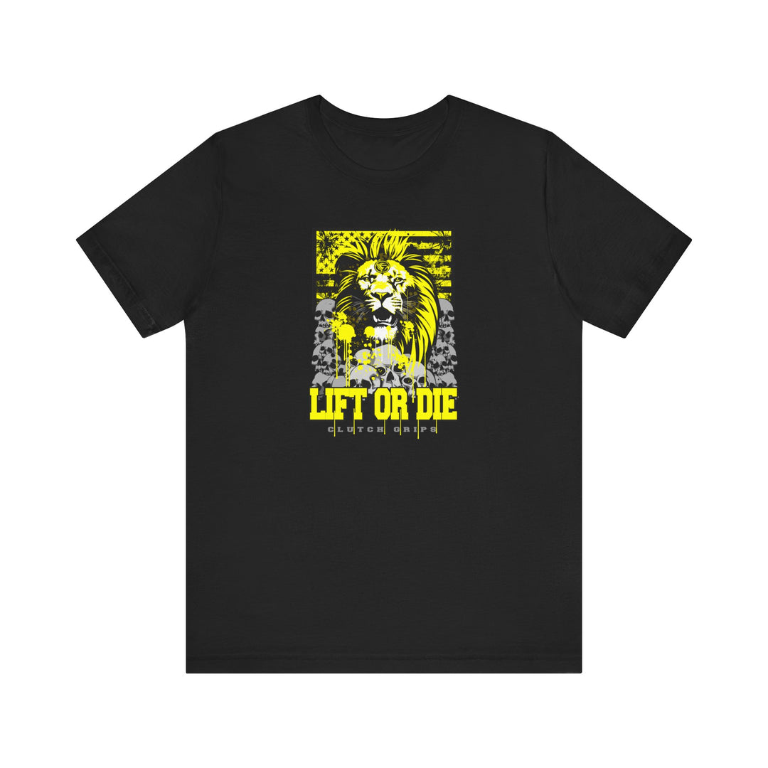 LION HEART YELLOW BLACK /LIFT OR DIE