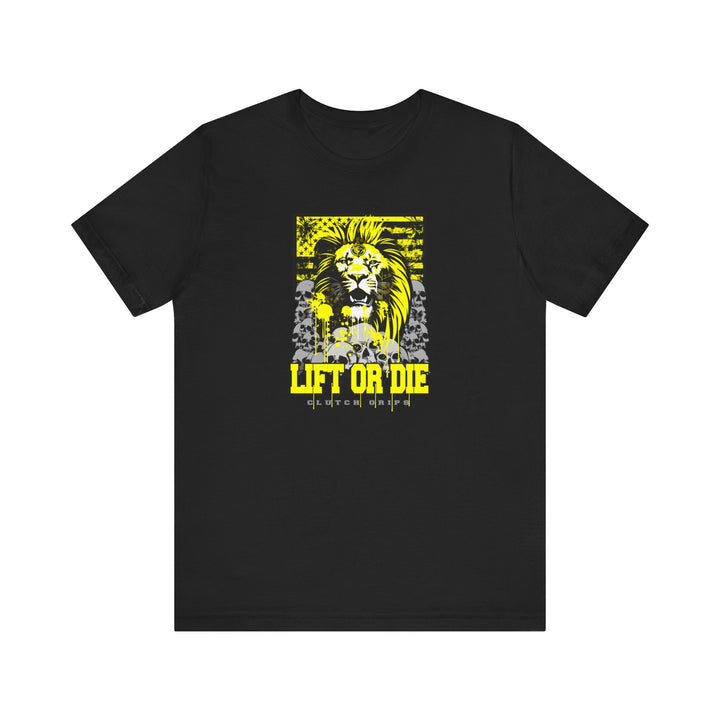 LION HEART YELLOW BLACK /LIFT OR DIE