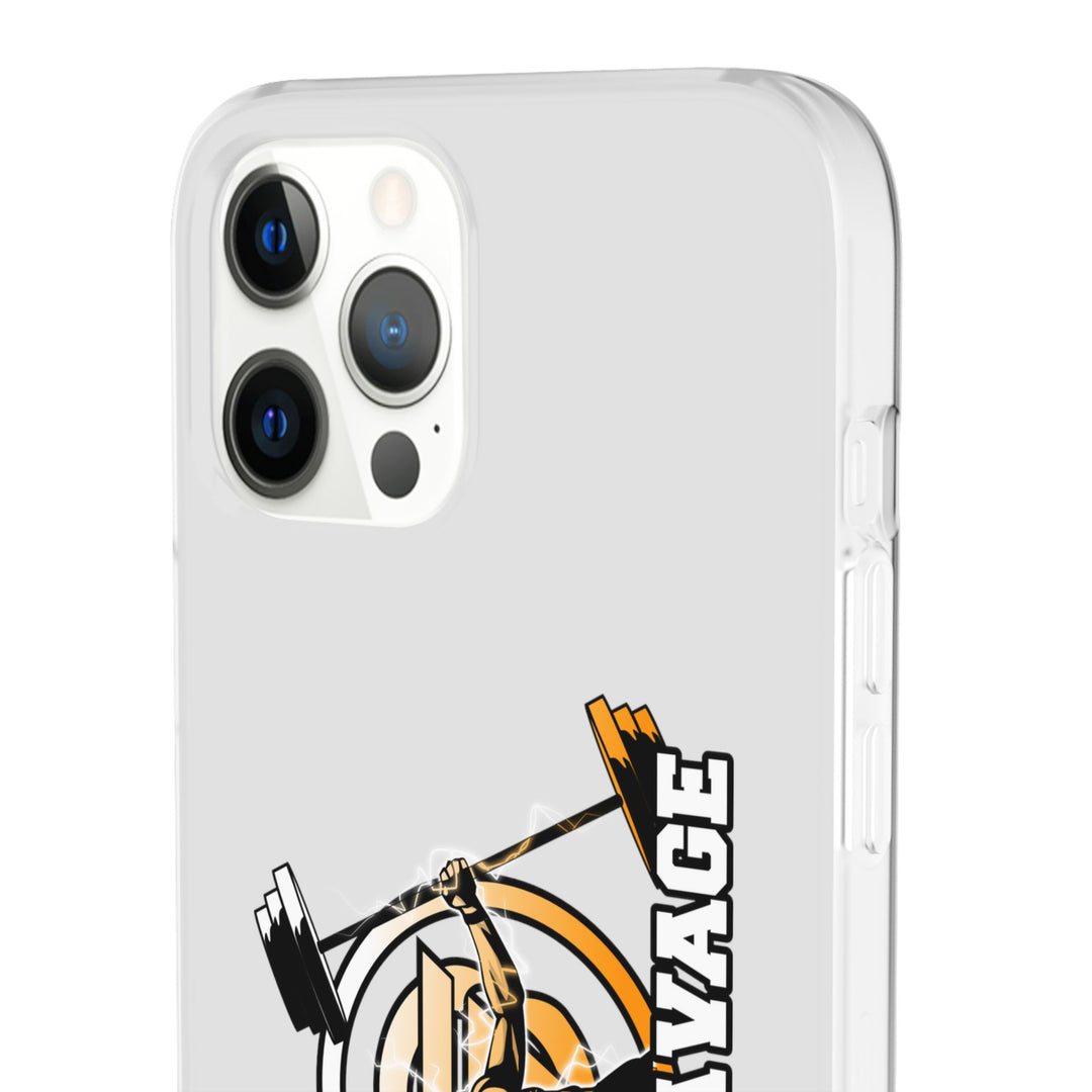 SPARTAN LIFT ORANGE WHITE PHONE CASE/STAY SAVAGE