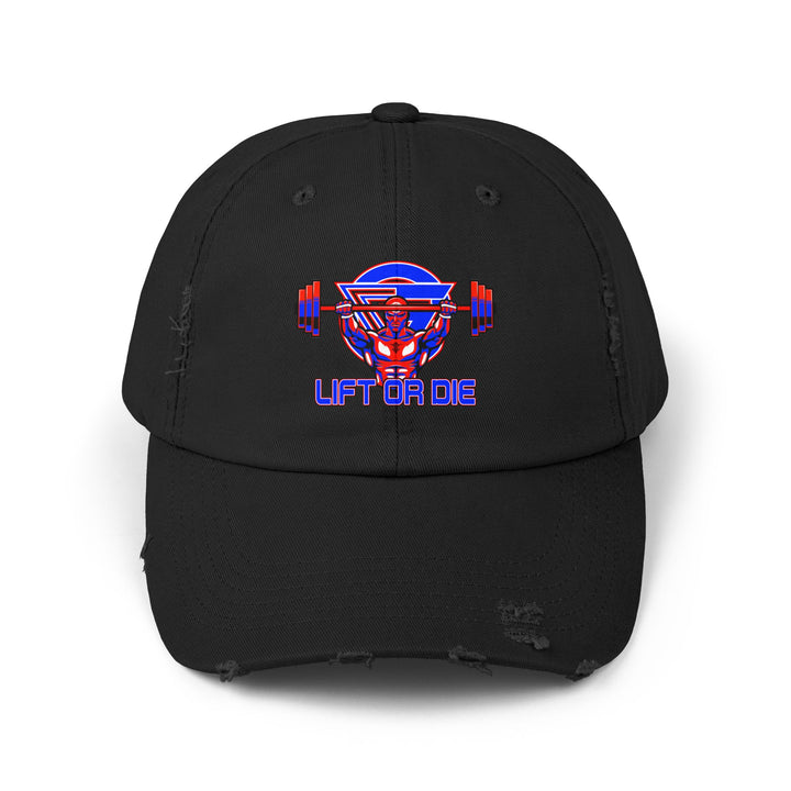 CG HAT ENTER THE MAC RED BLUE/LIFT OR DIE/CAP