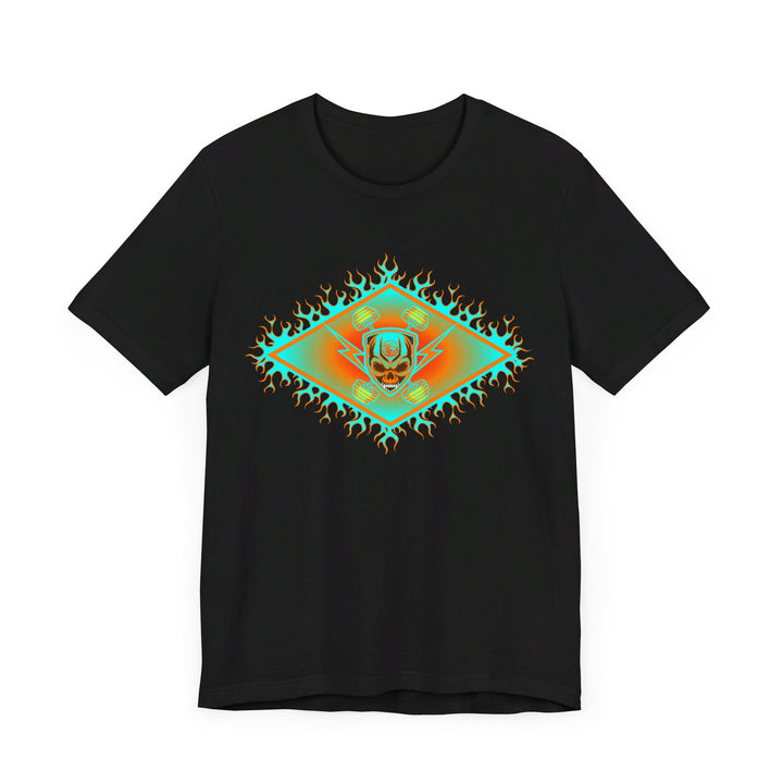 CG DIAMOND SKULLATOR MIAMI AQUA ORANGE DBL BELL