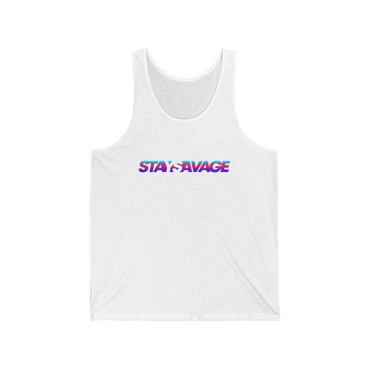 CG TANK BLUE PURPLE AQUA FADE/STAY SAVAGE