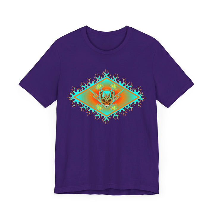 CG DIAMOND SKULLATOR MIAMI AQUA ORANGE DBL BELL
