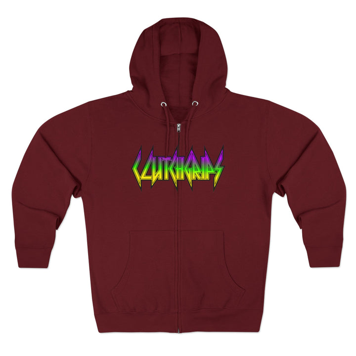 CG LIGHTNING KING YELLOW GREEN PURPLE /LIFT OR DIE ZIP UP