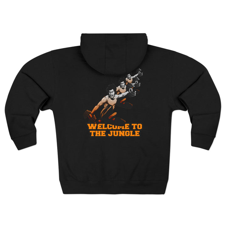 CG LIFT KICK ORANGE WHITE FADE/WELCOME TO THE JUNGLE ZIP UP