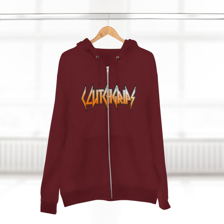 CG LIFT KICK ORANGE WHITE FADE /LIFT OR DIE ZIP UP