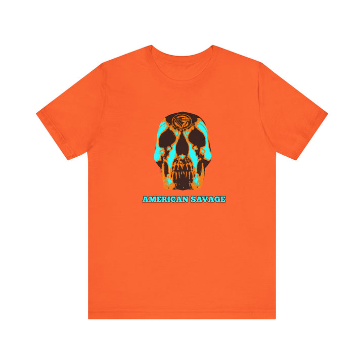 SKULLATOR MIAMI AQUA ORANGE /AMERICAN SAVAGE
