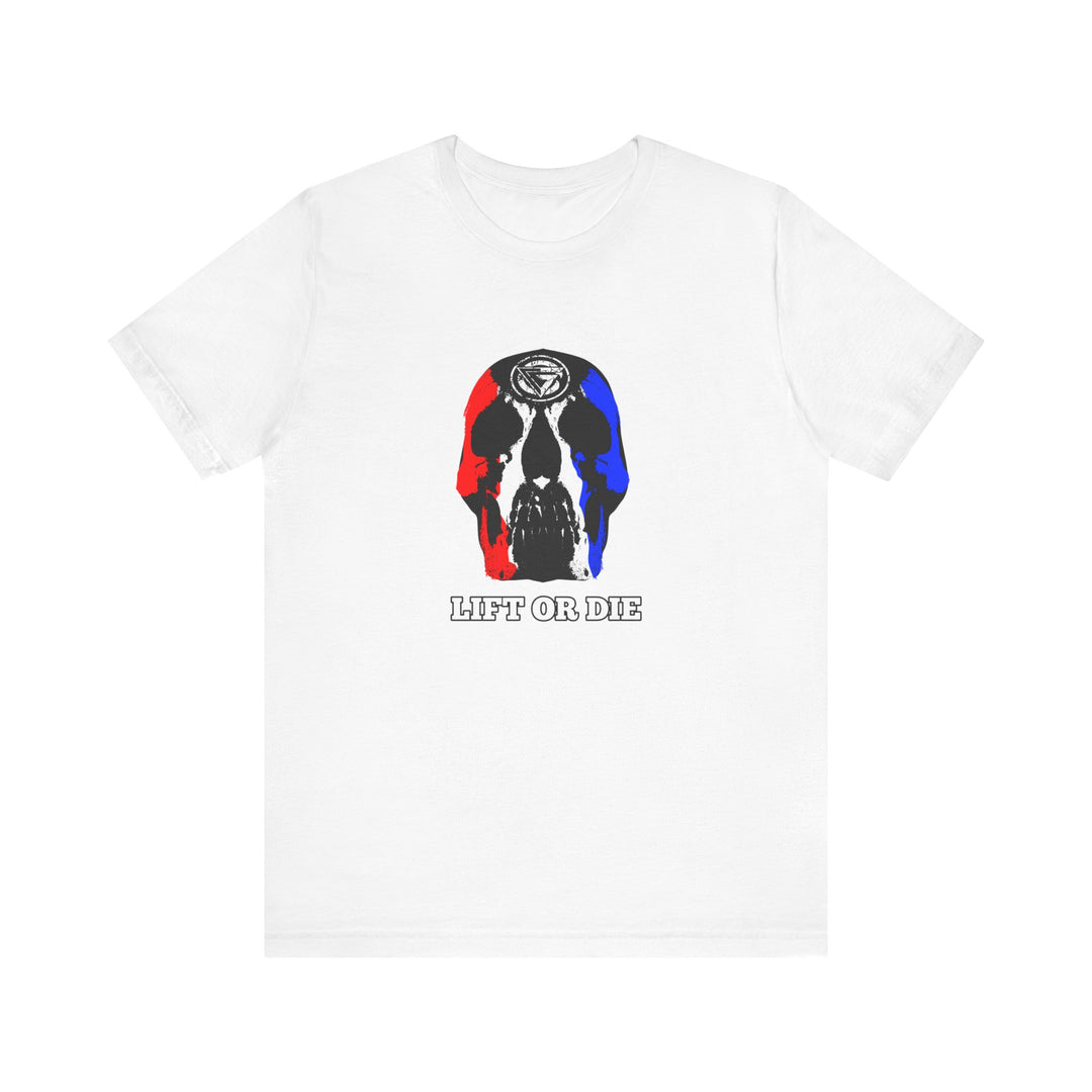 SKULLATOR RED WHITE BLUE /LIFT OR DIE