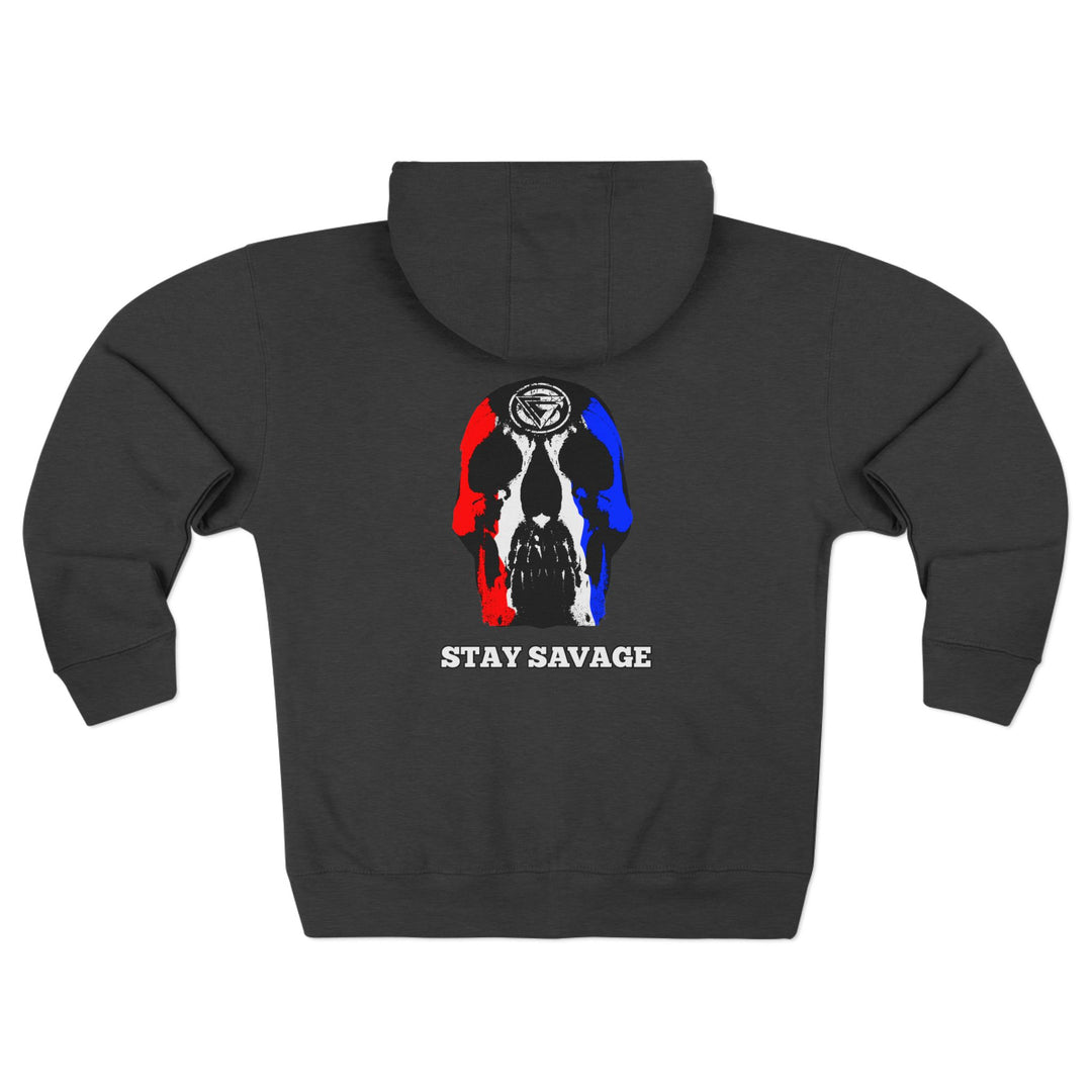 CG SKULL RED WHITE BLUE/STAY SAVAGE