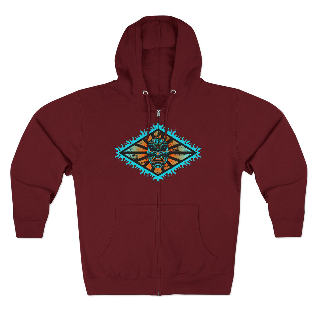 SAMURAI MASTER TRAINER MIAMI COLORS /LIFT OR DIE ZIP UP