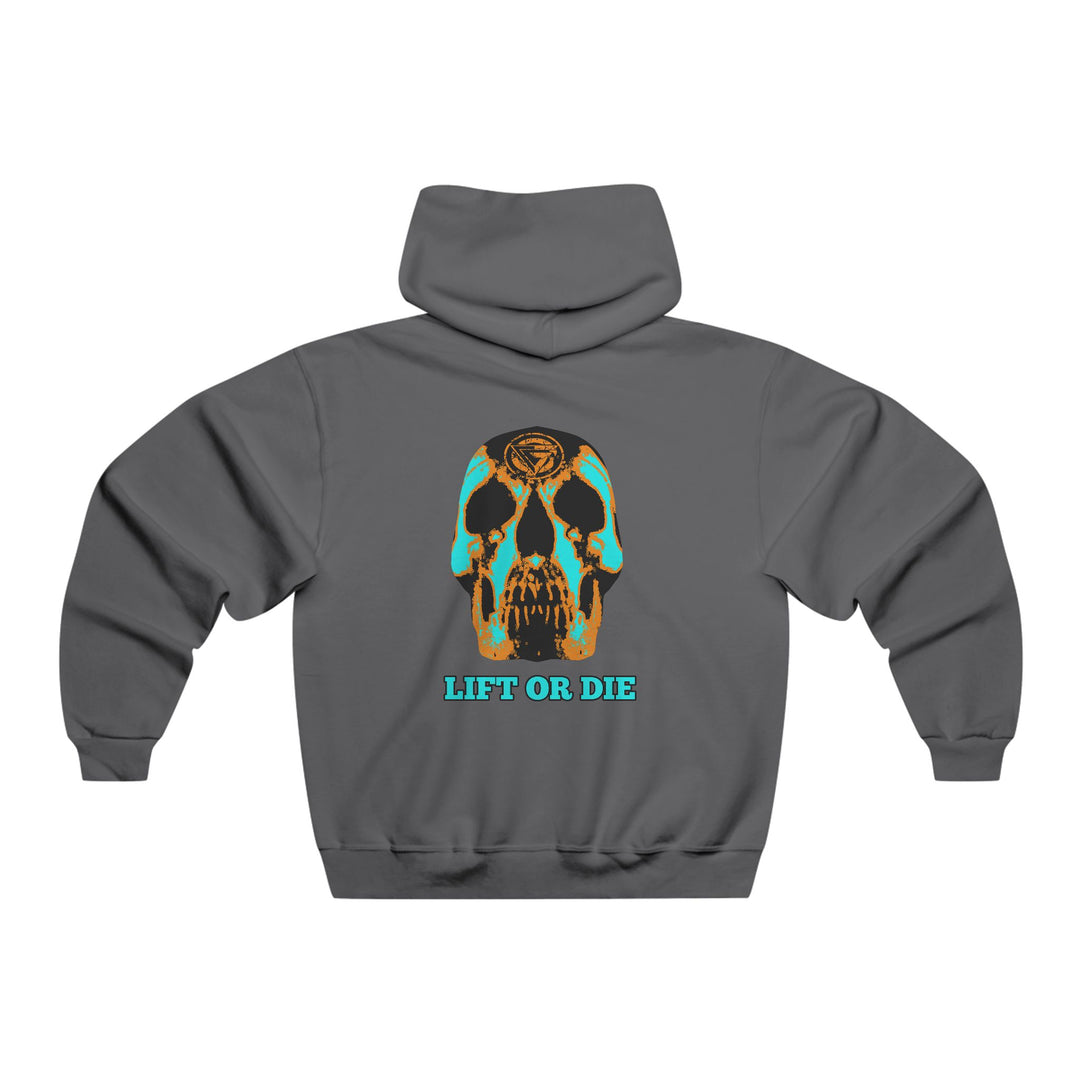 SKULLATOR- MIAMI STYLE AQUA ORANGE  /LIFT OR DIE
