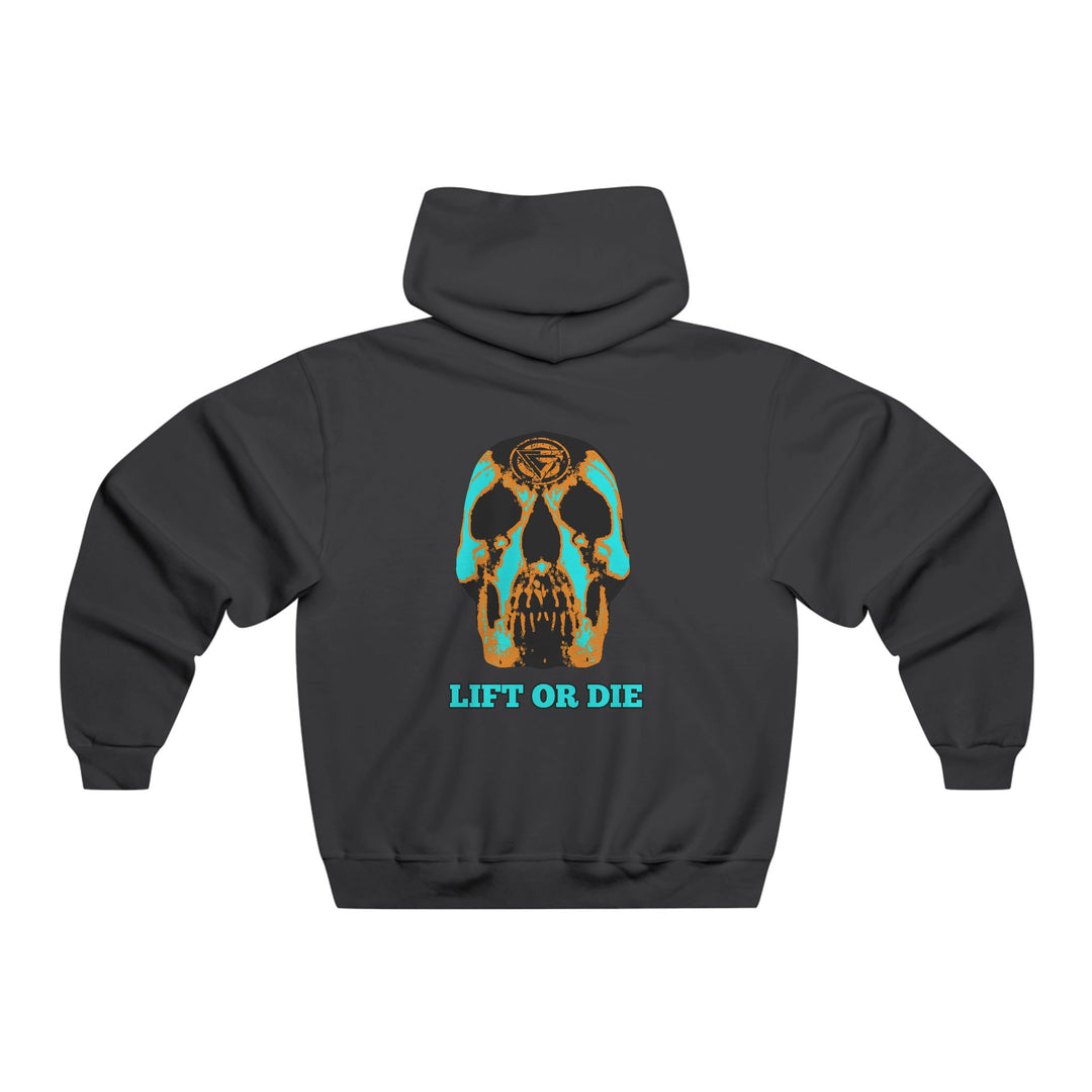 SKULLATOR- MIAMI STYLE AQUA ORANGE  /LIFT OR DIE