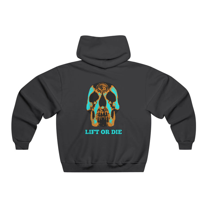 SKULLATOR- MIAMI STYLE AQUA ORANGE  /LIFT OR DIE