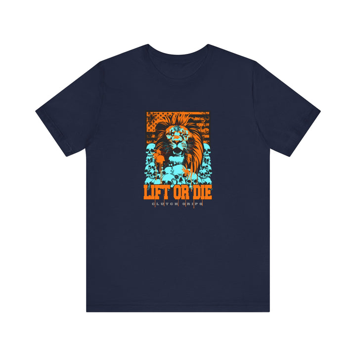 LION HEART FREEDOM TEE MIAMI AQUA ORANGE /LIFT OR DIE