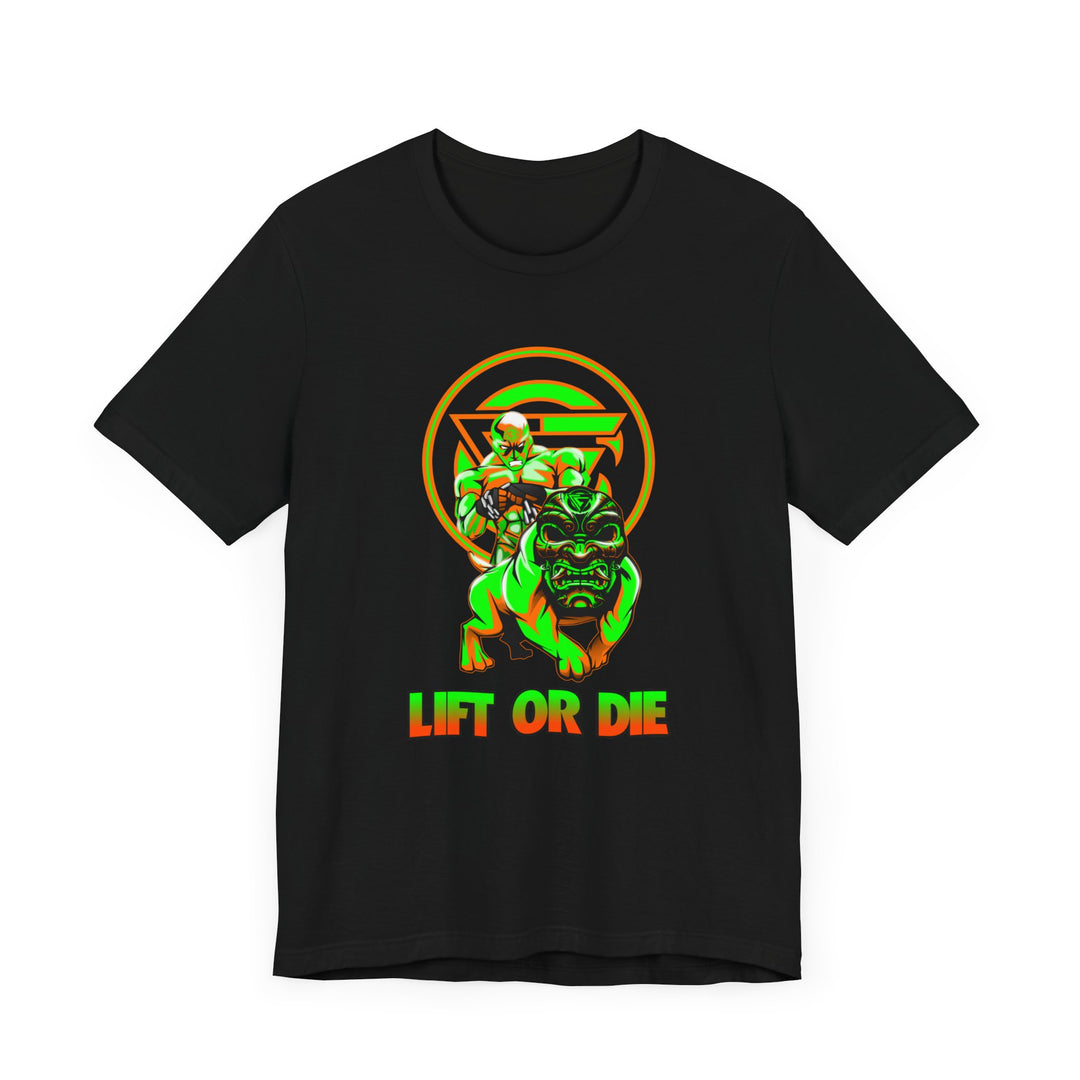 ANGRY DOG ORANGE GREEN /LIFT OR DIE