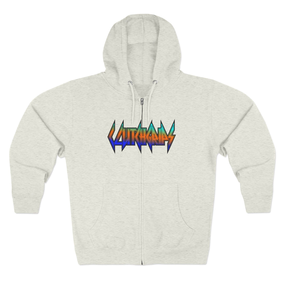 CG MAC SNAP DRAGON BLUE ORANGE AQUA /LIFT OR DIE ZIP UP