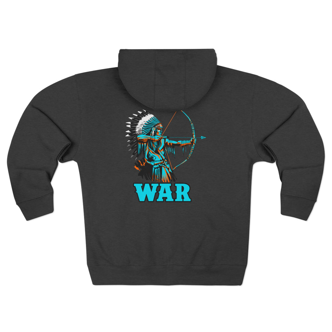CG BIG MAC CHIEF AQUA ORANGE/WAR ZIP UP