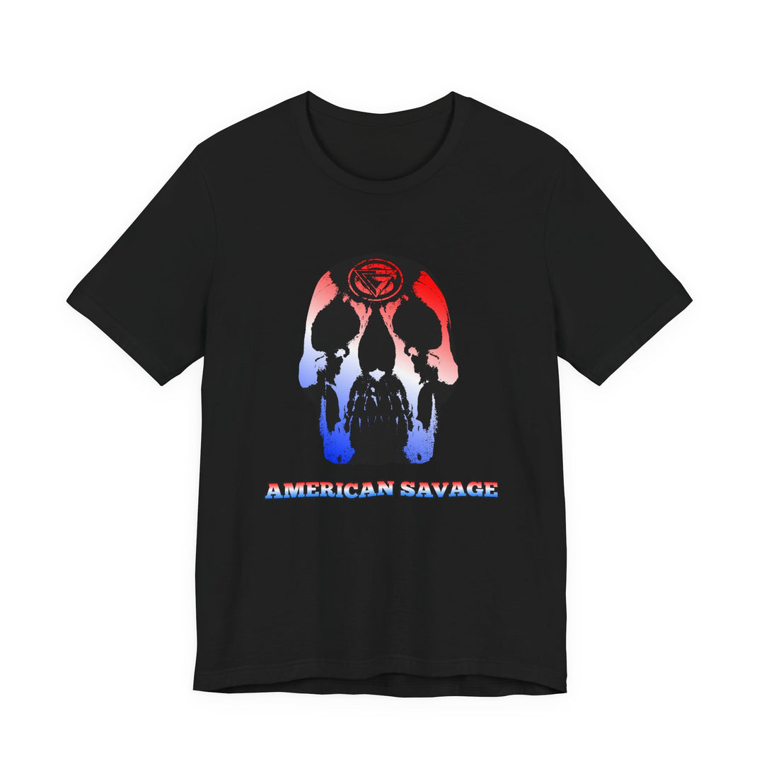 SKULLATOR RED WHITE  BLUE /AMERICAN SAVAGE