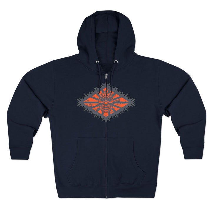 CG MAC SNAP GREY ORANGE /LIFT OR DIE ZIP UP