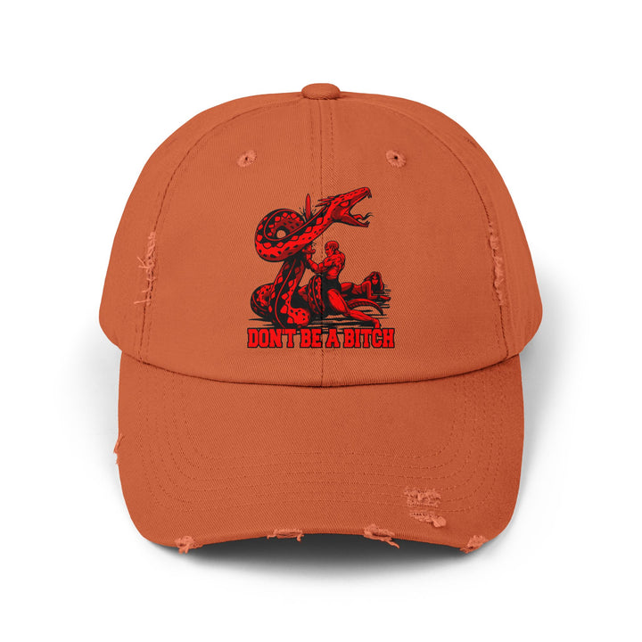 SERPENT SLAYER RED BLACK/DONT BE A BITCH CAP