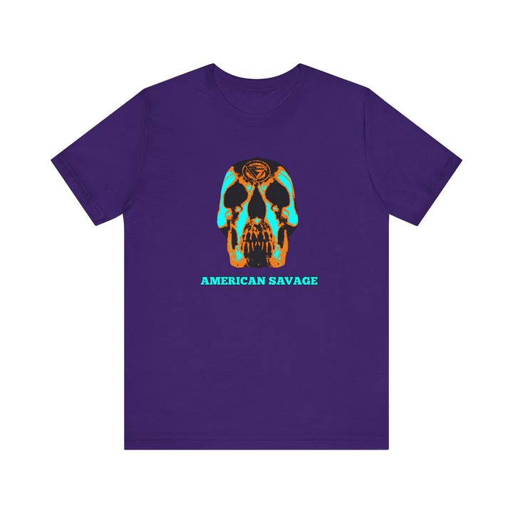 SKULLATOR MIAMI AQUA ORANGE /AMERICAN SAVAGE