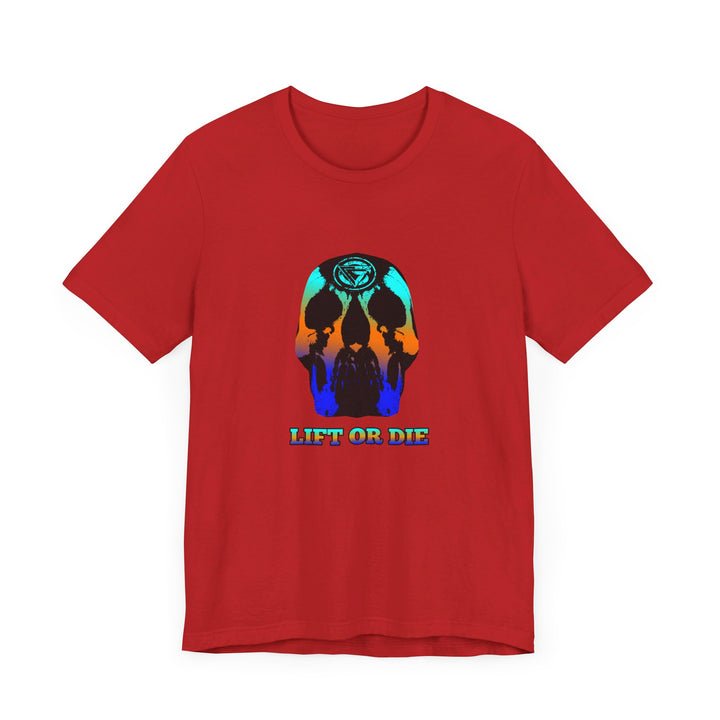 SKULLATOR BLUE ORANGE AQUA  /LIFT OR DIE