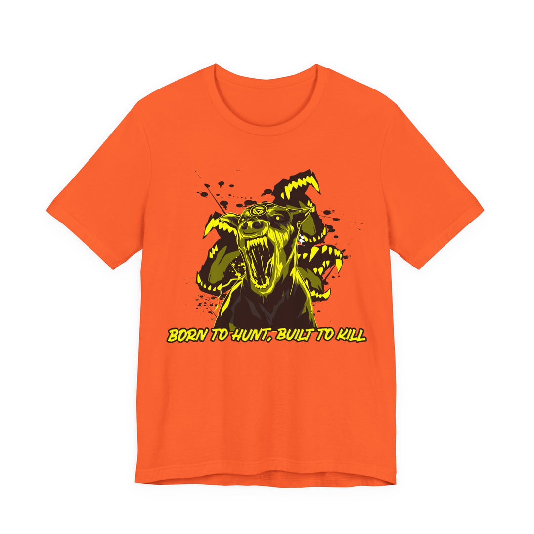 CG MAD DOG YELLOW BLACK /BORN TO HUNT BUILT TO KILL