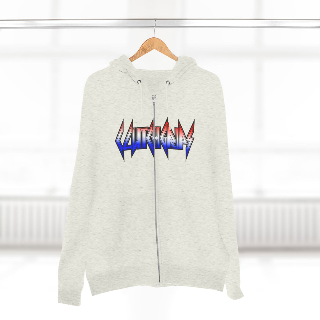 CG A AMERICAN WARRIORS RED WHITE BLUE FADE /BRINGING IT BACK ZIP UP